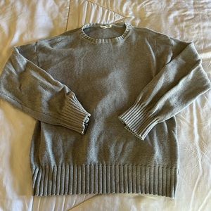 Djerf Avenue Crewneck Sweater Grey